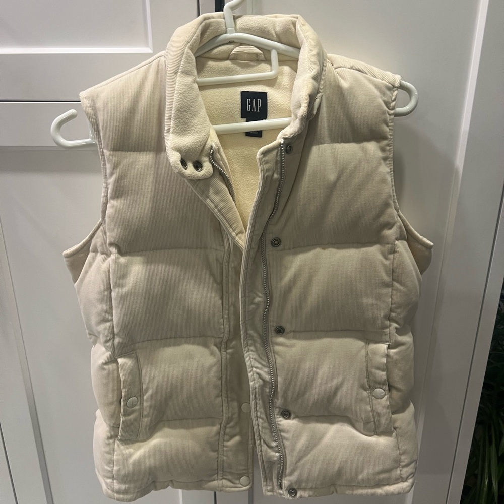 GAP Cream Fleece Jacket